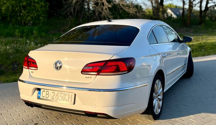 Volkswagen CC cena 45500 przebieg: 190000, rok produkcji 2012 z Bydgoszcz małe 121